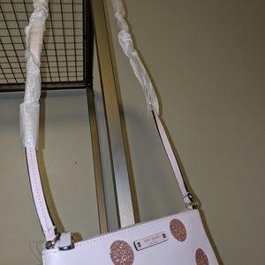 Kate Spade Pink Polka Dot Cross Body
